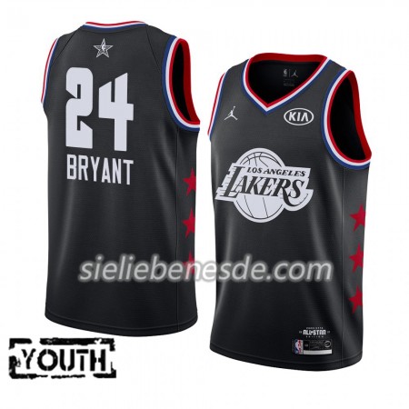 Kinder NBA Los Angeles Lakers Trikot Kobe Bryant 24 2019 All-Star Jordan Brand Schwarz Swingman